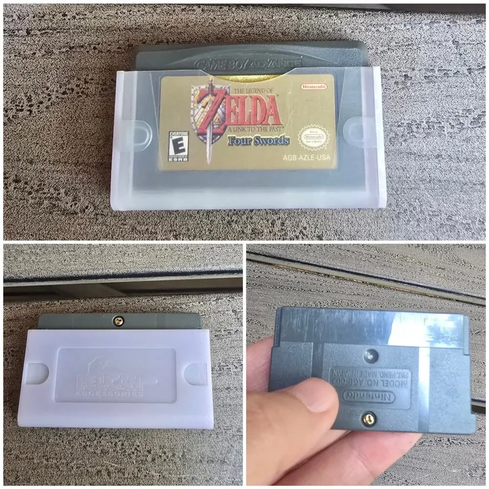 Legend of Zelda A Link to the Past Four Swords Game Boy Advance GBA Authentic